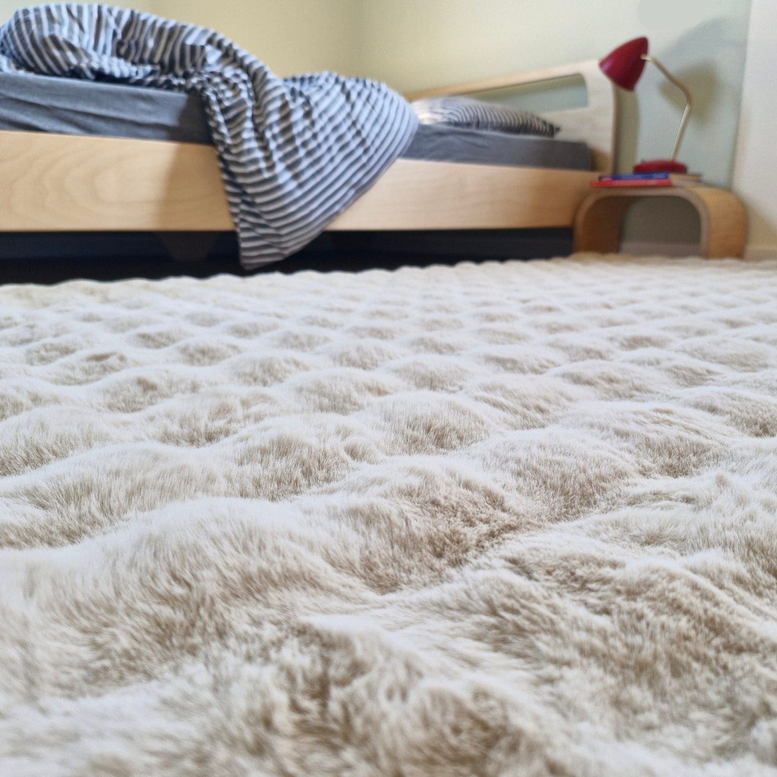 שטיח באני רך עבה נעים חדר ילדים בז'